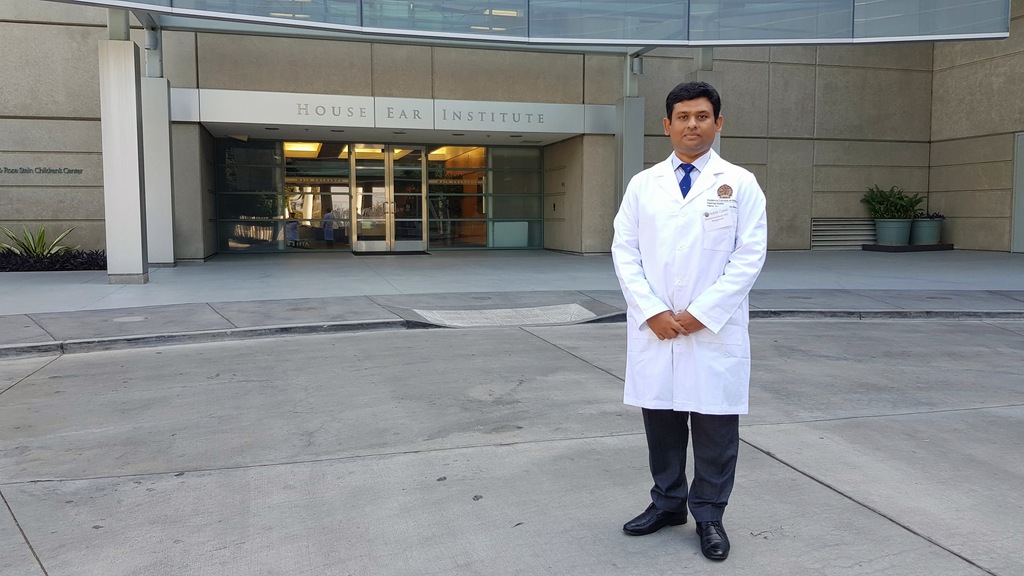 Dr. Md. Asaduzzaman Rasel attending training at House Institute, LA, USA